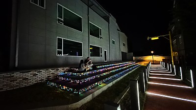 Paju Myeongdong Park - Light Stairs